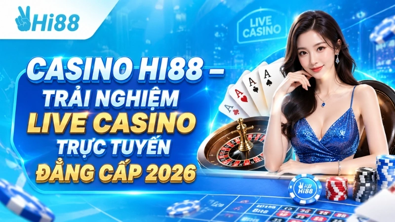 Casino HI88 – Live Casino Trực Tuyến Uy Tín 2026