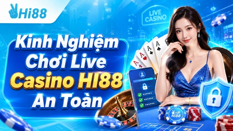 Kinh Nghiệm Chơi Live Casino HI88 An Toàn